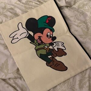 Mickey Canvas Pouch